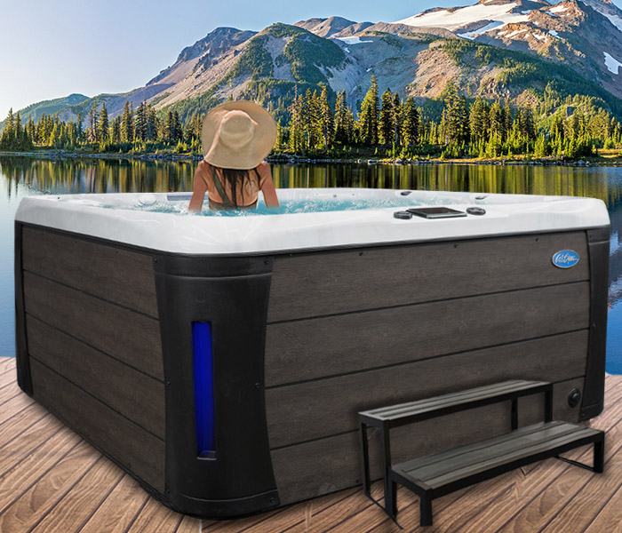 Calspas hot tub being used in a family setting - hot tubs spas for sale Salida